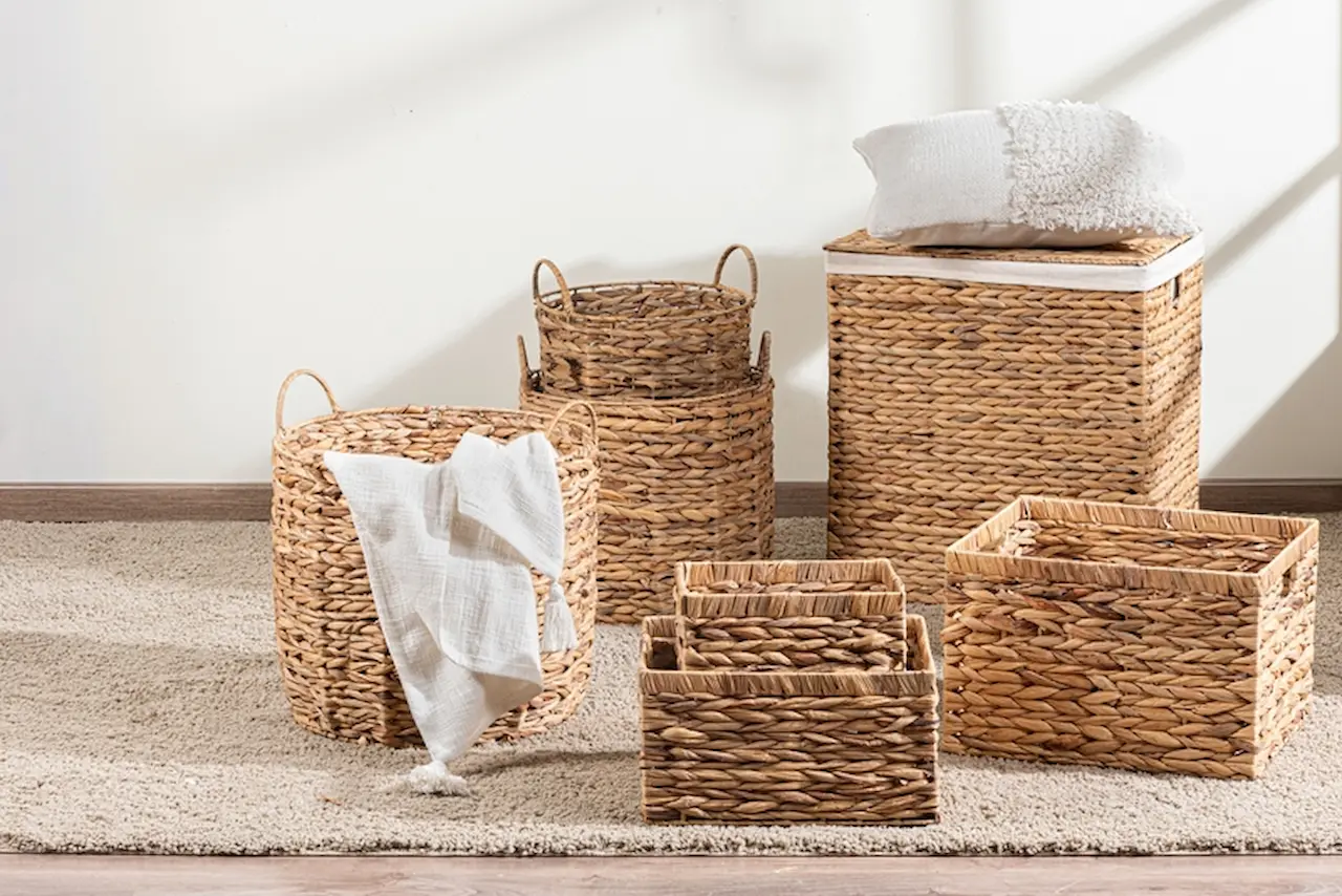 Bathroom Baskets To Get Organised
