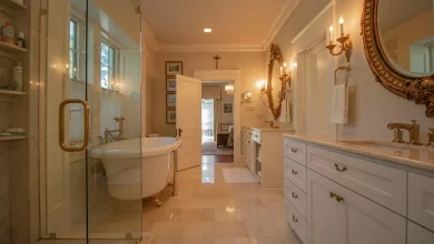 Decorating a Provincial Style Bathroom